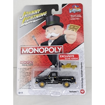 Johnny Lightning 1:64 Monopoly – Dodge Midnight Express 1978